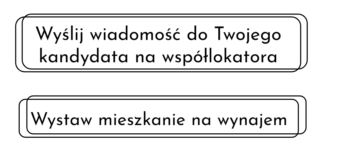 Wyślij wiadomość do Twojego kandydata na współlokatora. Wystaw mieszkanie na wynajem